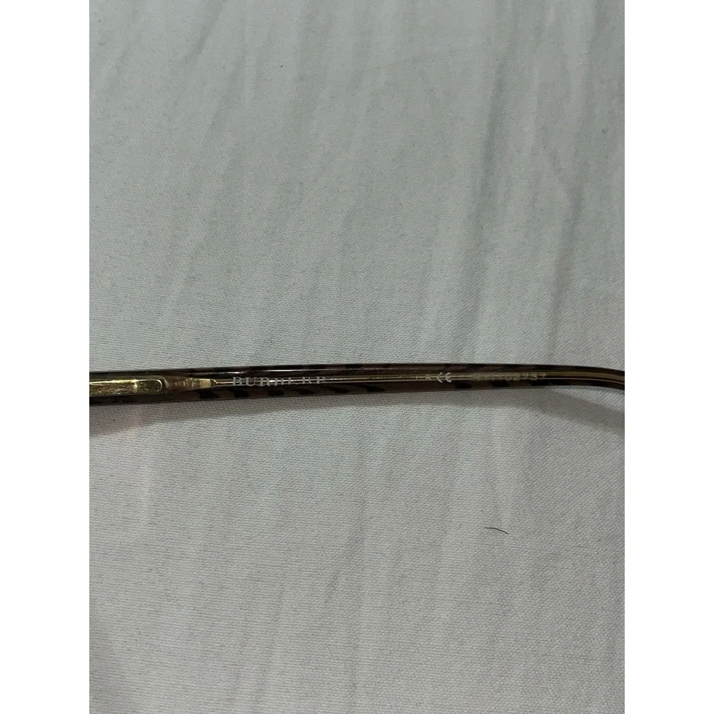 Burberry Eyeglasses B 1012 1012 Brown Half Rim Frame Italy 50[]19 135